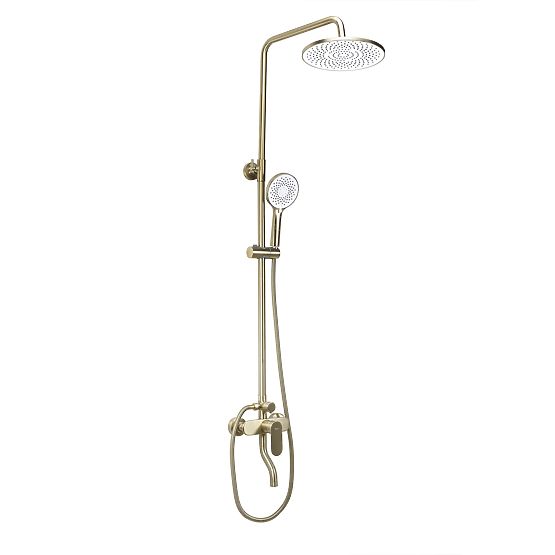 Ensemble de douche Rea DROP Or Brossé