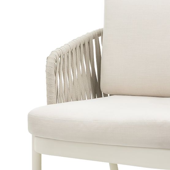 Ensemble de jardin Porticato, table extensible 211-300 cm + 8 chaises, bois d'acacia FSC, aspect tec