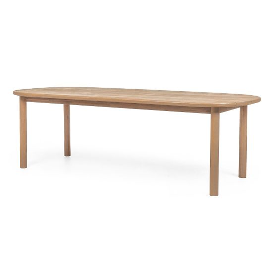 Ensemble de jardin Satori II, table 240 cm + 6 chaises, bois d'acacia FSC, aspect teck, beige, arron