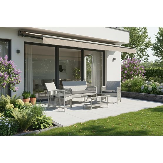 Ensemble de meubles de jardin KALINA gris
