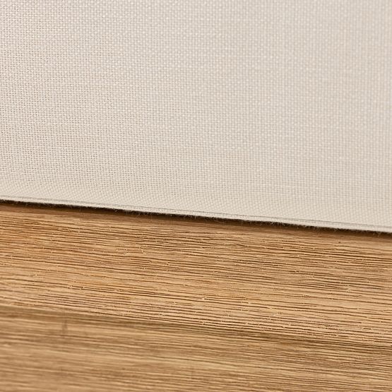 Ensemble de mobilier de jardin Castello, tressage, bois d'acacia FSC, aspect teck, beige