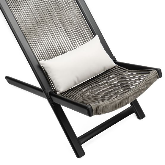 Ensemble de mobilier de jardin CHILL ONYKS