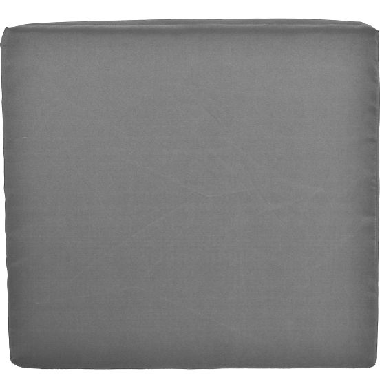 Ensemble de mobilier de jardin en résine tressée MAGNOLIA noir avec coussins gris