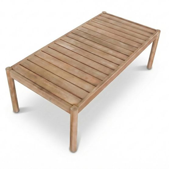 Ensemble de mobilier de jardin Fiorentino 2 aspect teck, tressé, bois d'acacia clair FSC, beige, arr