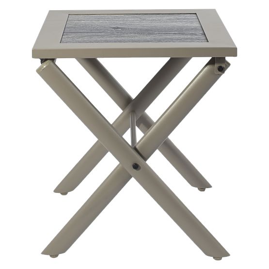 Ensemble de mobilier de terrasse CHILL SAND chaises longues et table