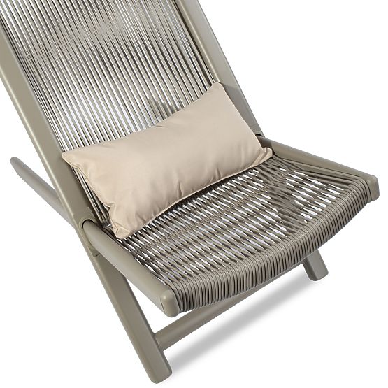 Ensemble de mobilier de terrasse CHILL SAND chaises longues et table