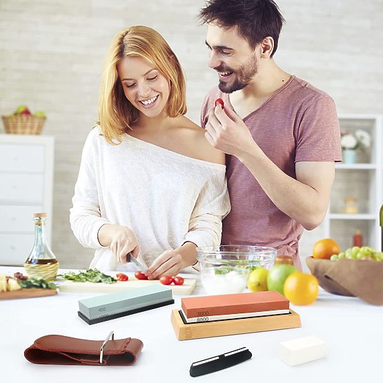 Ensemble de pierres à aiguiser SERDIS