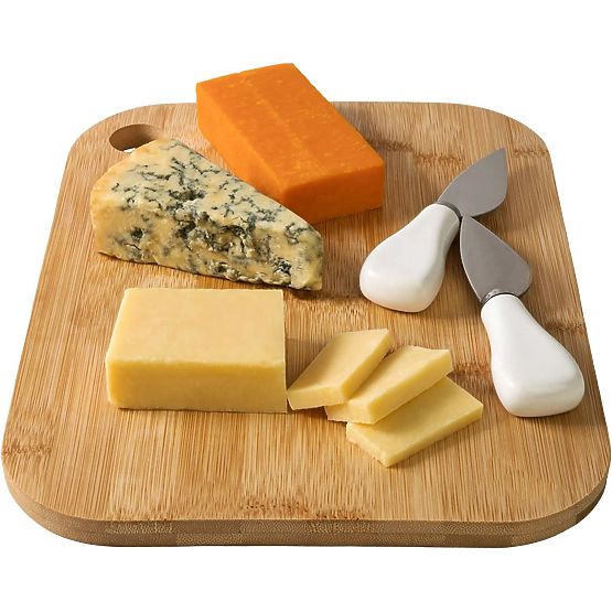 Ensemble de planches à découper en bambou SUPRI 3 pièces