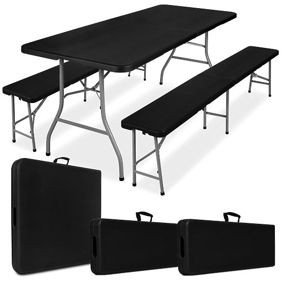 Ensemble de restauration Feta 180 Black +2 bancs