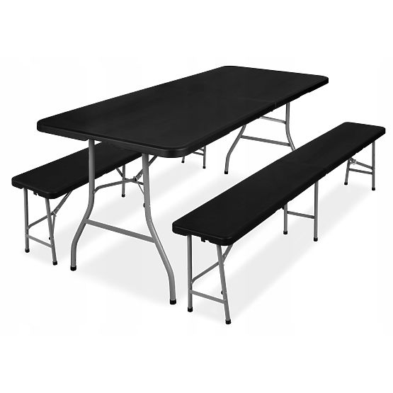 Ensemble de restauration Feta 180 Black +2 bancs