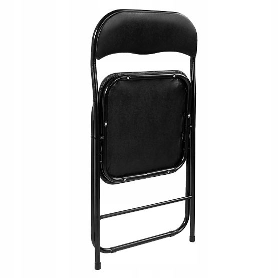 Ensemble de restauration FETA BLACK 180 cm + 6 chaises BASICO