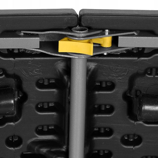 Ensemble de restauration FETA NOIR 180 cm + 6 chaises NOIR