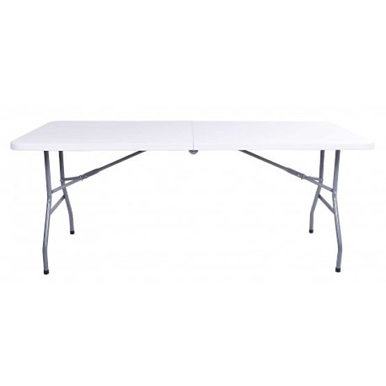 Ensemble de restauration FETA WHITE table + 2 bancs