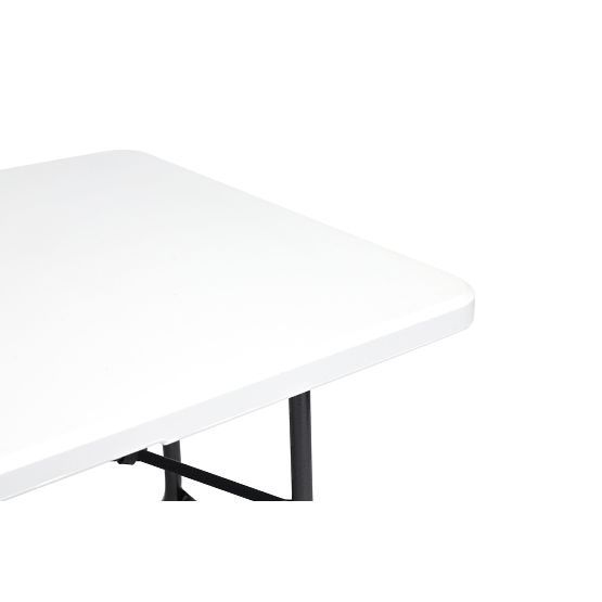 Ensemble de restauration table de banquet 180 cm 2 bancs blanc ModernHome