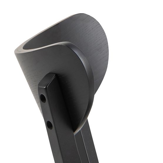 Ensemble de salle à manger Roxby table noire et quatre chaises