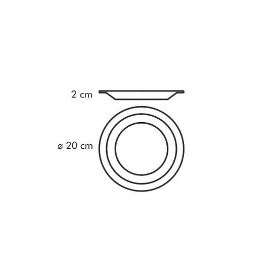 Ensemble de table GUSTITO couleur blanche Tescoma