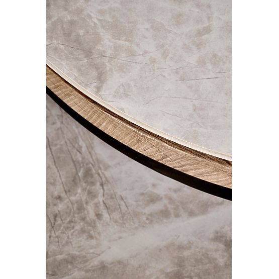 Ensemble ITAKA de 2 bancs, marbre cendré / graphite (1p=1pc)