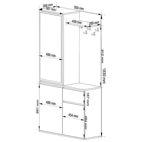 ENSEMBLE POUR ENTRÉE ENTRO PK BLANC