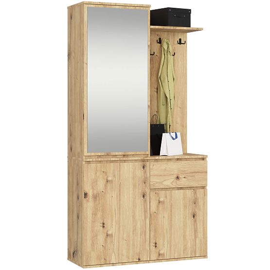 ENSEMBLE POUR ENTRÉE ENTRO PK CHÊNE ARTISAN