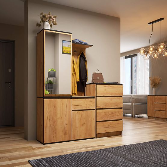 ENSEMBLE POUR ENTRÉE ENTRO PK CHÊNE CRAFT