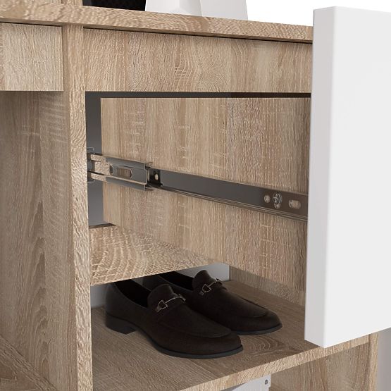 ENSEMBLE POUR ENTRÉE ENTRO PK CHÊNE SONOMA / BLANC