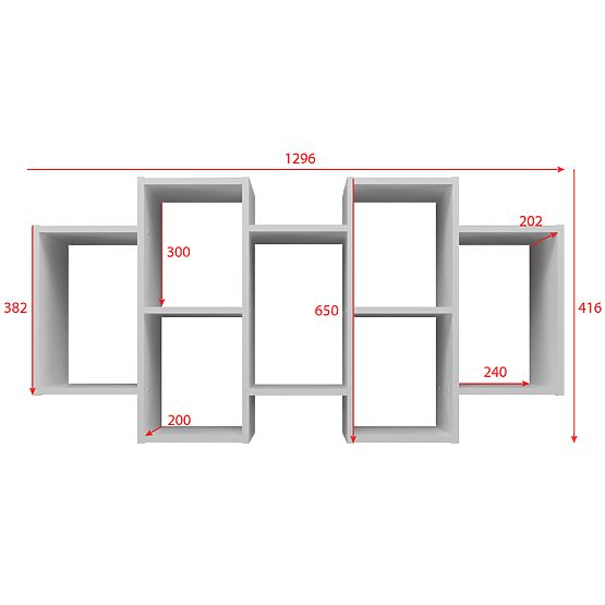Étagère BILBAO 7.0 BLANCHE