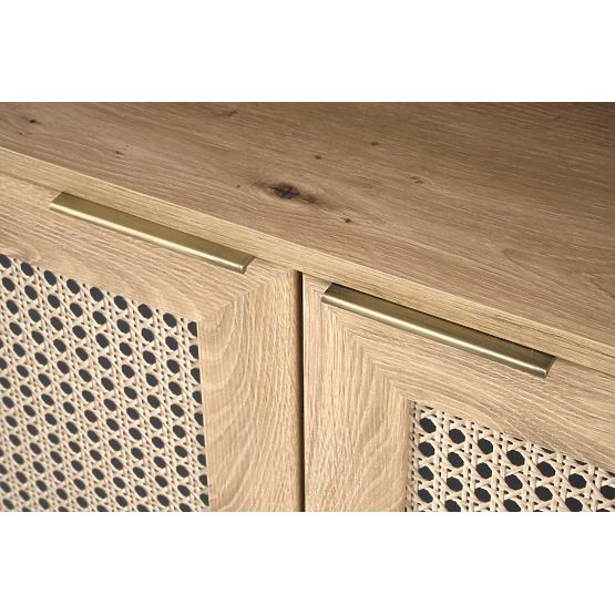 Étagère BORNEO REG-1 chêne artisan/noir (2p=1pièce)