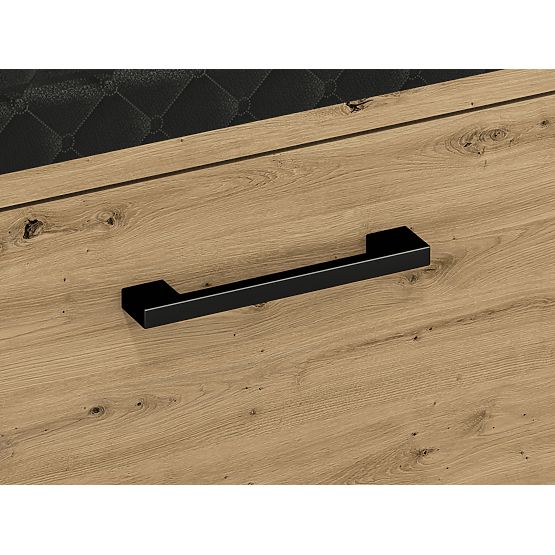 Étagère à chaussures Nevio - chêne artisanal