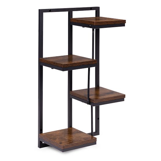 Étagère murale pour plantes, décoration à 4 niveaux loft ModernHome