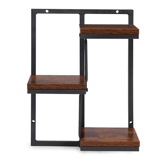 Étagère murale suspendue pour plantes, décoration à 3 niveaux loft ModernHome