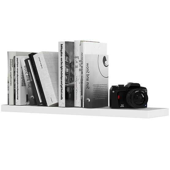 ÉTAGÈRE PS-4 80cm BLANCHE