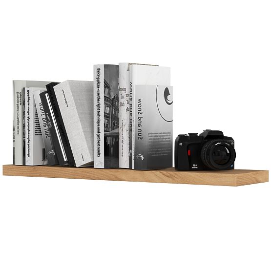 ÉTAGÈRE PS-4 80cm CHÊNE SONOMA