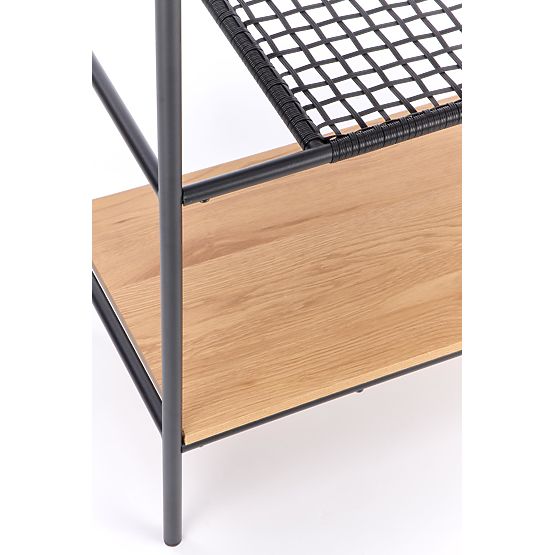 Étagère REG-21 - chêne doré/noir