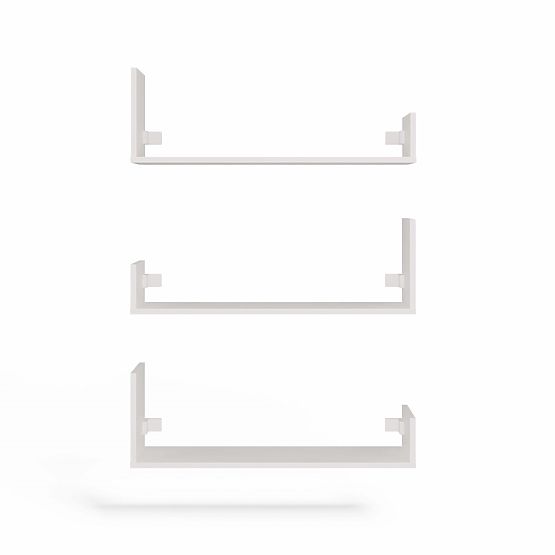 Étagères Murales KOBI pour Salon BLANC