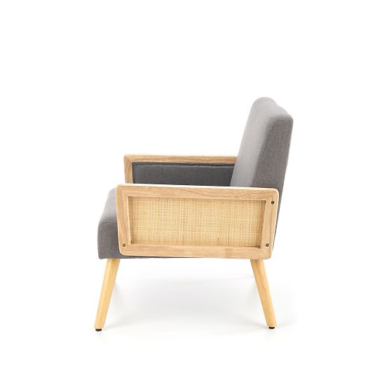 Fauteuil CORFU gris (1p=1pc)