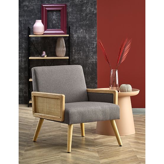 Fauteuil CORFU gris (1p=1pc)