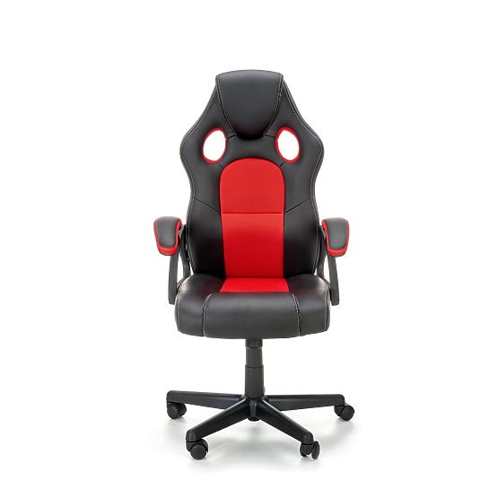 Fauteuil de bureau BERKEL noir-rouge (1p=1 pièce)