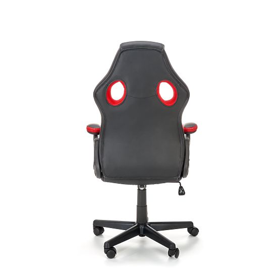 Fauteuil de bureau BERKEL noir-rouge (1p=1 pièce)