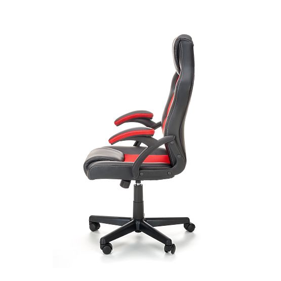 Fauteuil de bureau BERKEL noir-rouge (1p=1 pièce)