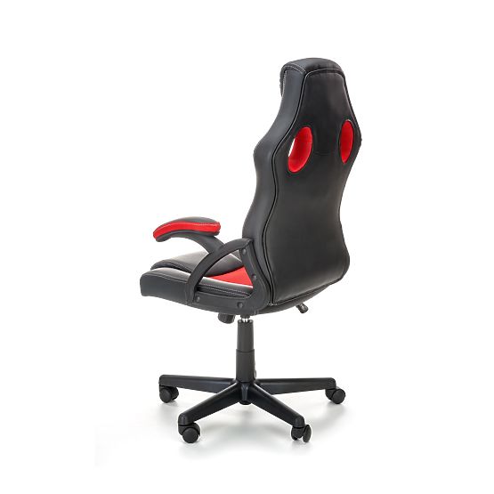 Fauteuil de bureau BERKEL noir-rouge (1p=1 pièce)