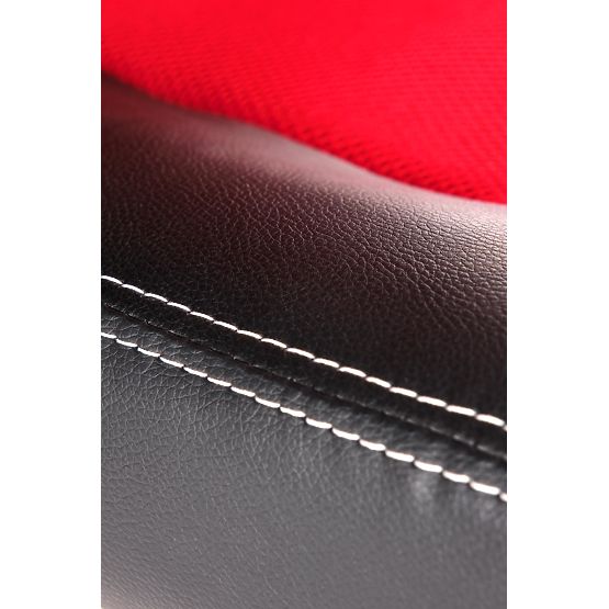 Fauteuil de bureau BERKEL noir-rouge (1p=1 pièce)