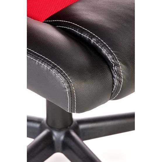 Fauteuil de bureau BERKEL noir-rouge (1p=1 pièce)