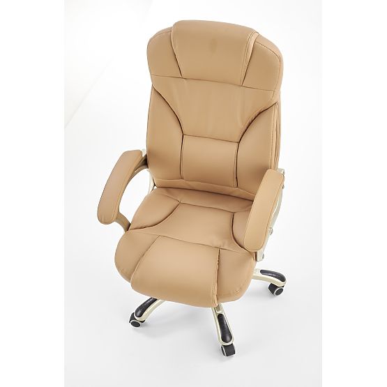 Fauteuil de bureau DESMOND beige