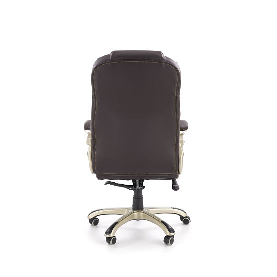 Fauteuil de bureau DESMOND marron foncé