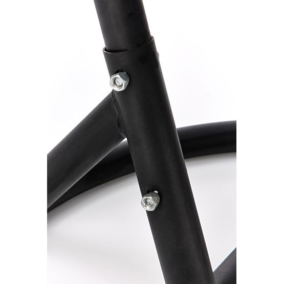 Fauteuil de jardin EGGY gris / noir (3p=1ks)