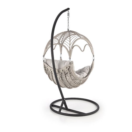 Fauteuil de jardin RASMUS, gris clair (3p=1ks)