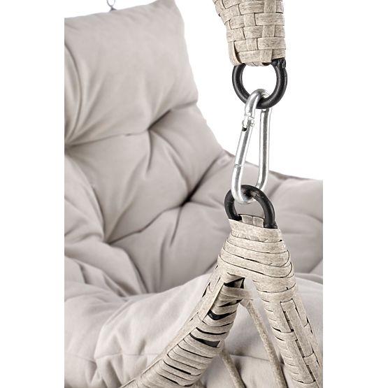 Fauteuil de jardin RASMUS, gris clair (3p=1ks)