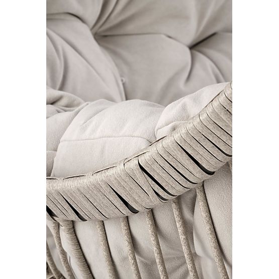 Fauteuil de jardin RASMUS, gris clair (3p=1ks)