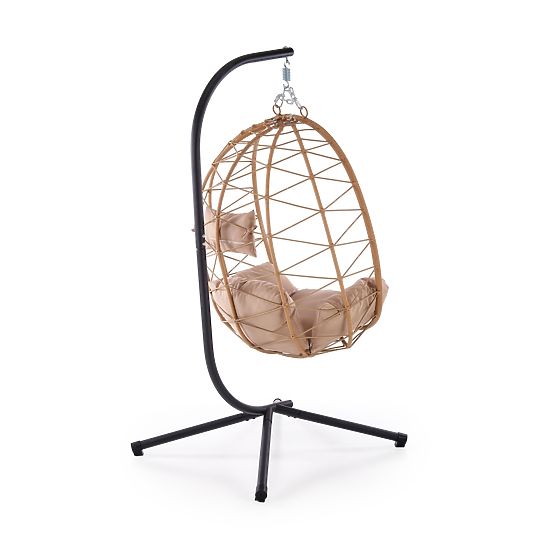 Fauteuil de jardin SNAKE, naturel / beige