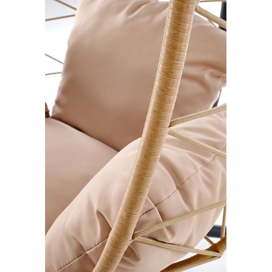 Fauteuil de jardin SNAKE, naturel / beige